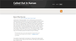 Desktop Screenshot of calledoutinkansas.com